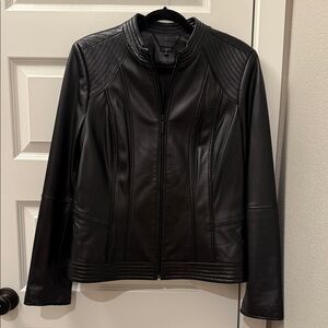 G.I.L.I. Black Leather Jacket